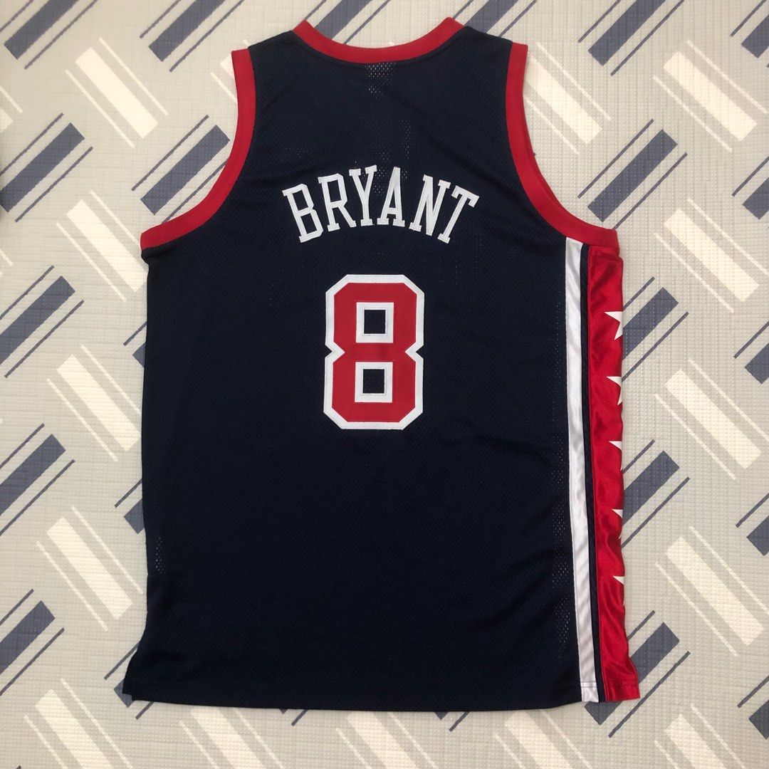 NBA National team USA 2002 Dream Team Kobe Bryant #8 mamba Reebok