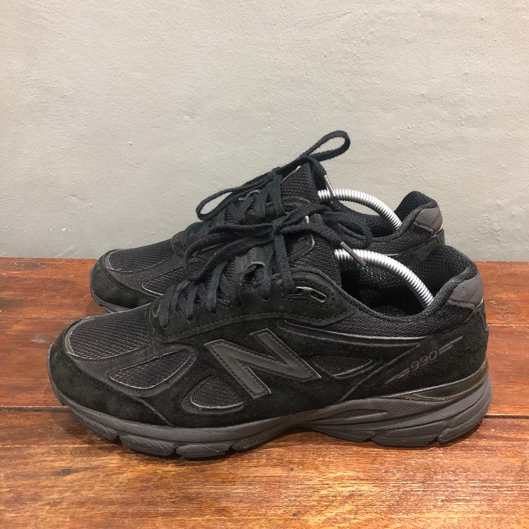 New Balance 990 v4 Triple Black Men s Fashion Footwear