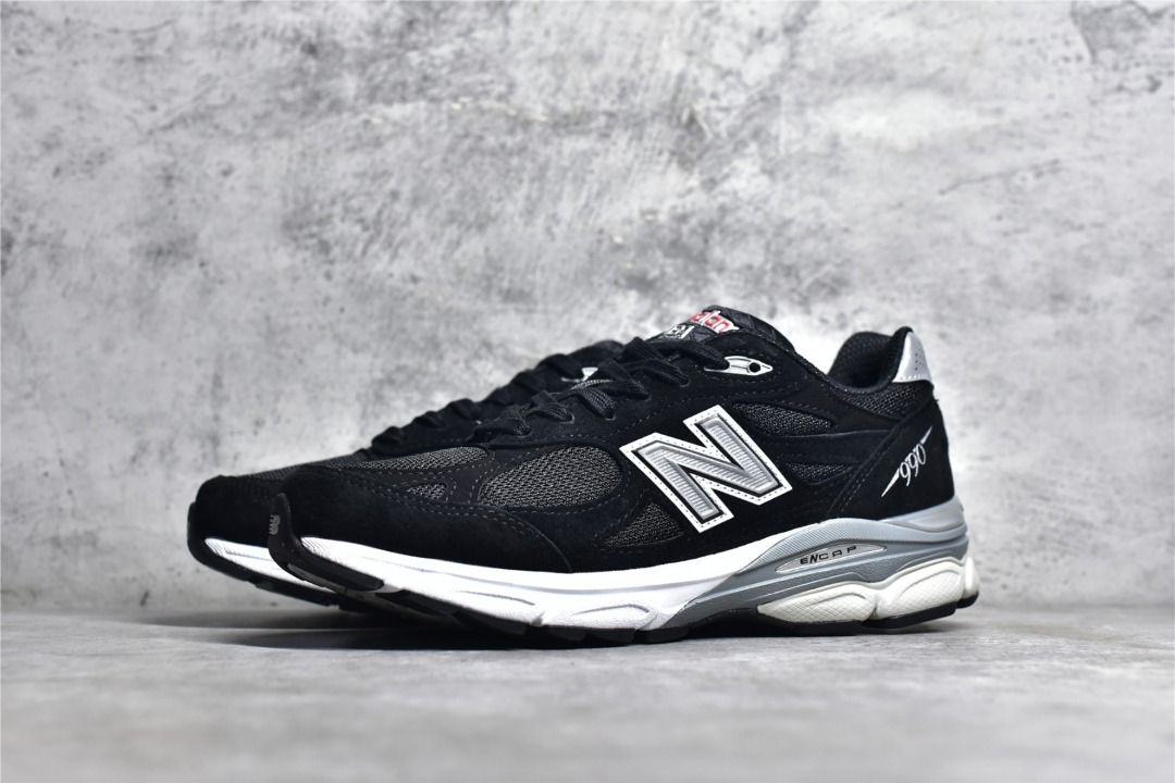 New Balance 990v3 black shoes, Men's Fashion, Footwear, Sneakers on  Carousell