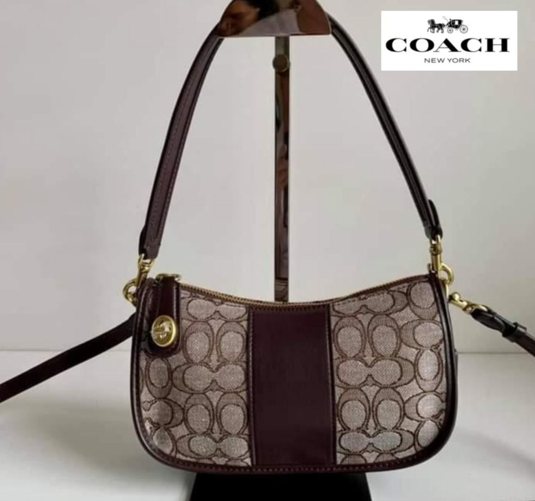 Swinger bag 2025 in signature jacquard