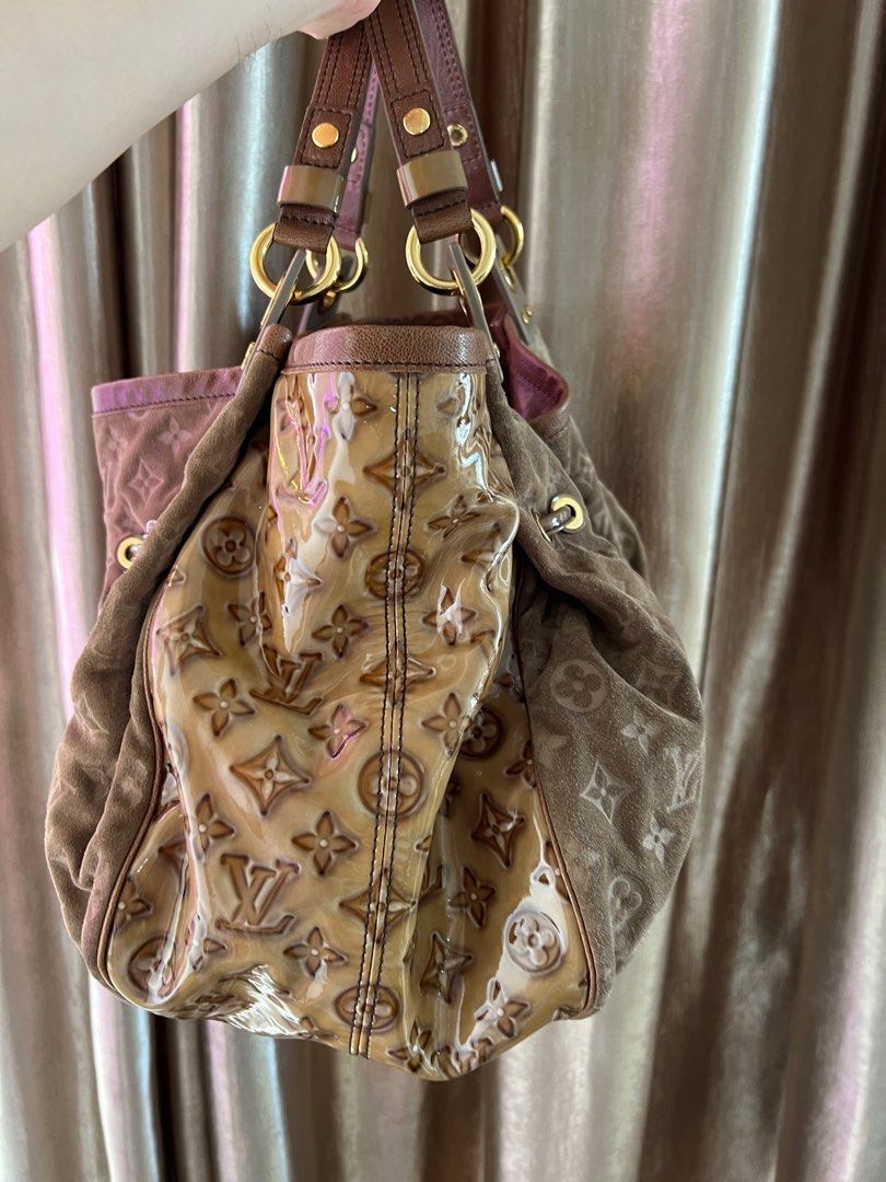 Louis Vuitton Monogram Flower Embossed Capucines Bag WITH gem