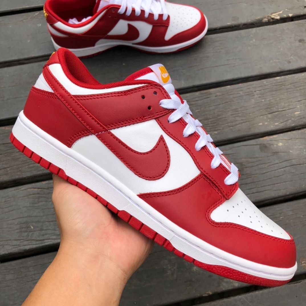 Red shop orange nike