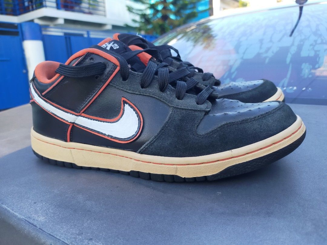 Dunk sb low cheap black orange blaze