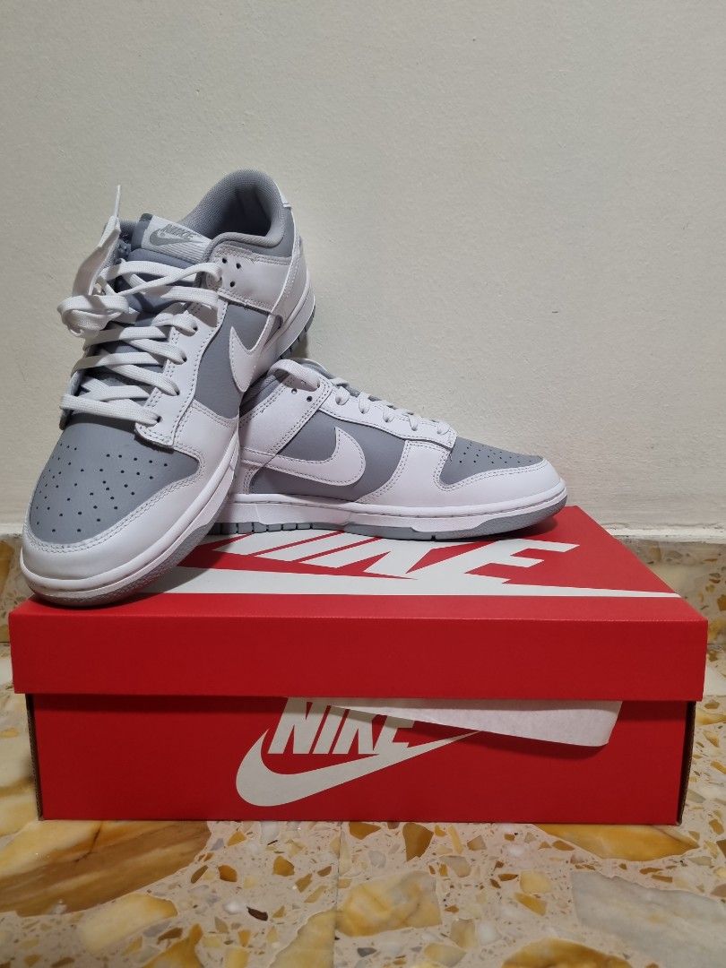 nike dunk low retro grey