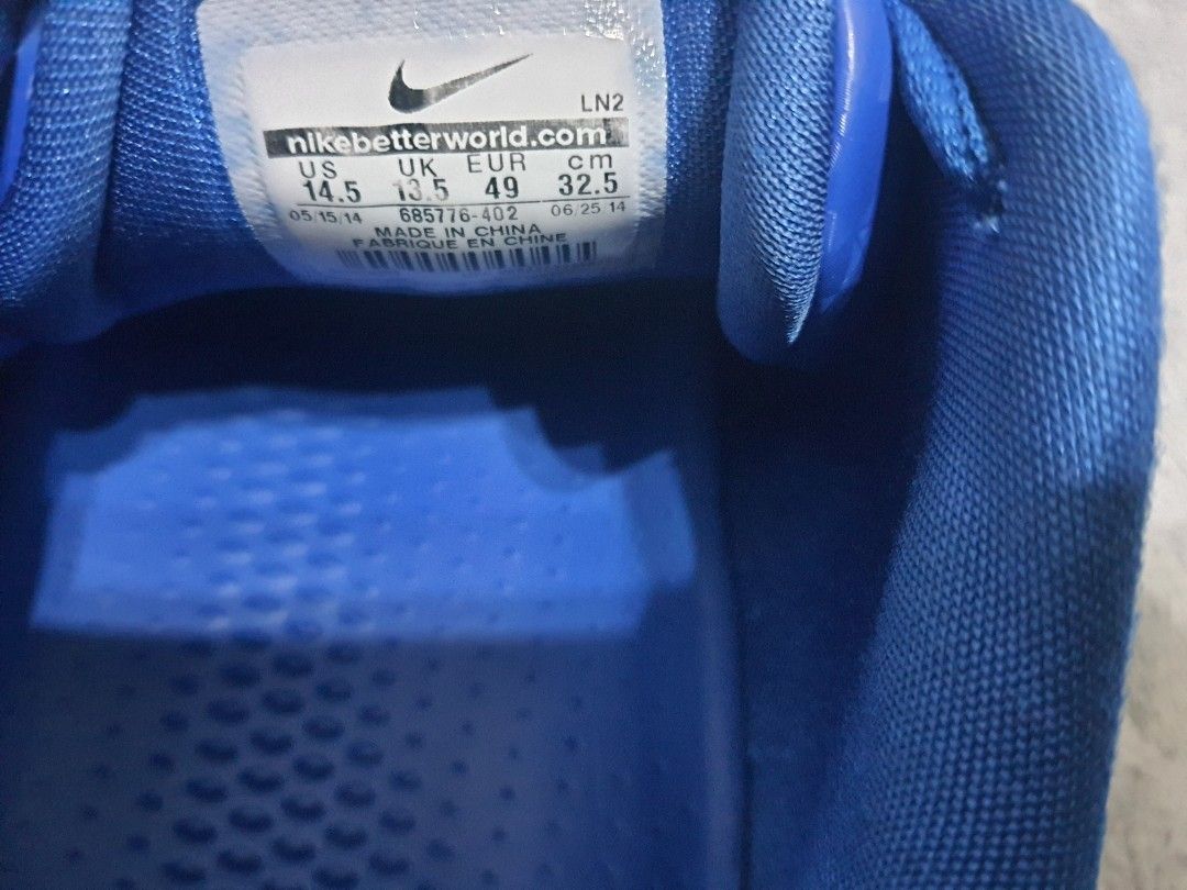 Nike Kobe 9. Game Royal. Size 14.5, Men'S Fashion, Footwear, Sneakers On  Carousell