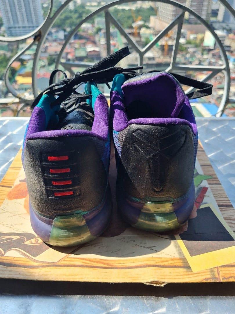 Nike Kobe Bryant X 10 Size 12 Low Peach Jam/Overcome Emerald Purple  705317-305, Men'S Fashion, Footwear, Sneakers On Carousell