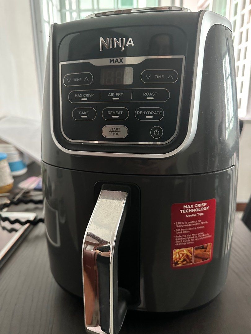 Ninja foodi deluxe air fryer grey AF160, TV & Home Appliances, Kitchen