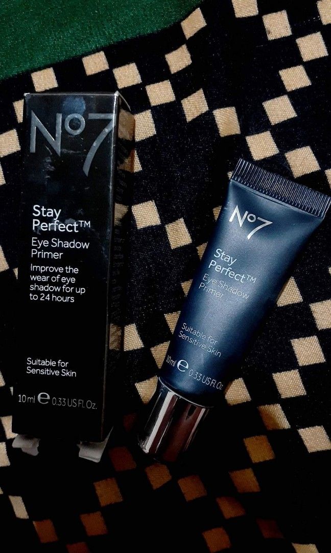 No7 Stay Perfect Eyeshadow Primer (10ml), Beauty & Personal Care