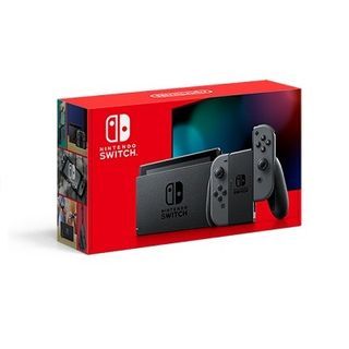 [DECEMBER PROMOTION] Nintendo Switch with Gray/Neon Blue and Neon Red Joy‑Con