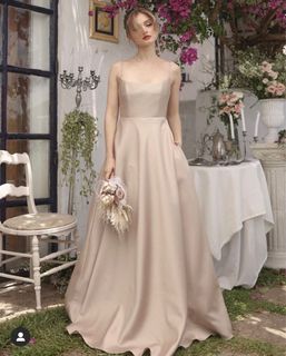 NUDE ZOO LABEL LONG GOWN FOR RENT