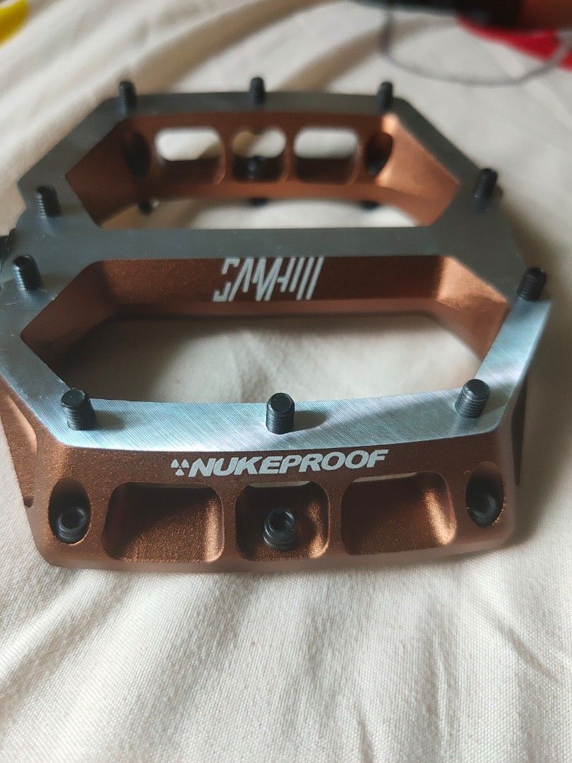 nukeproof pedal end caps