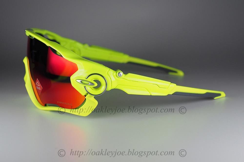 Oakley Jawbreaker lime green prizm road