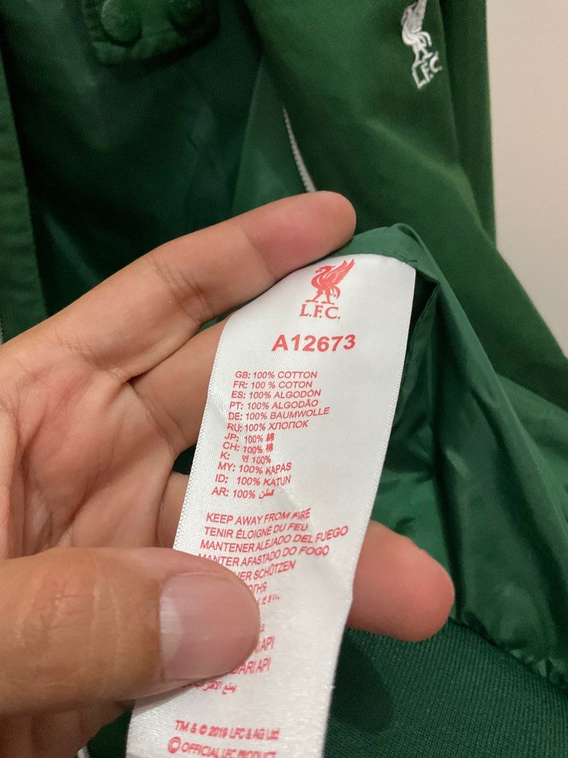Official Liverpool Harrington jacket jersey