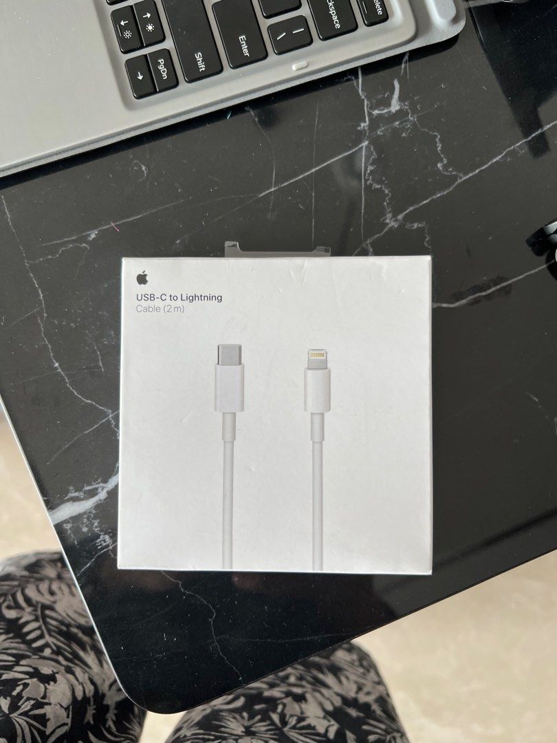 Original Apple USB C to Lightning cable 2m, Mobile Phones & Gadgets