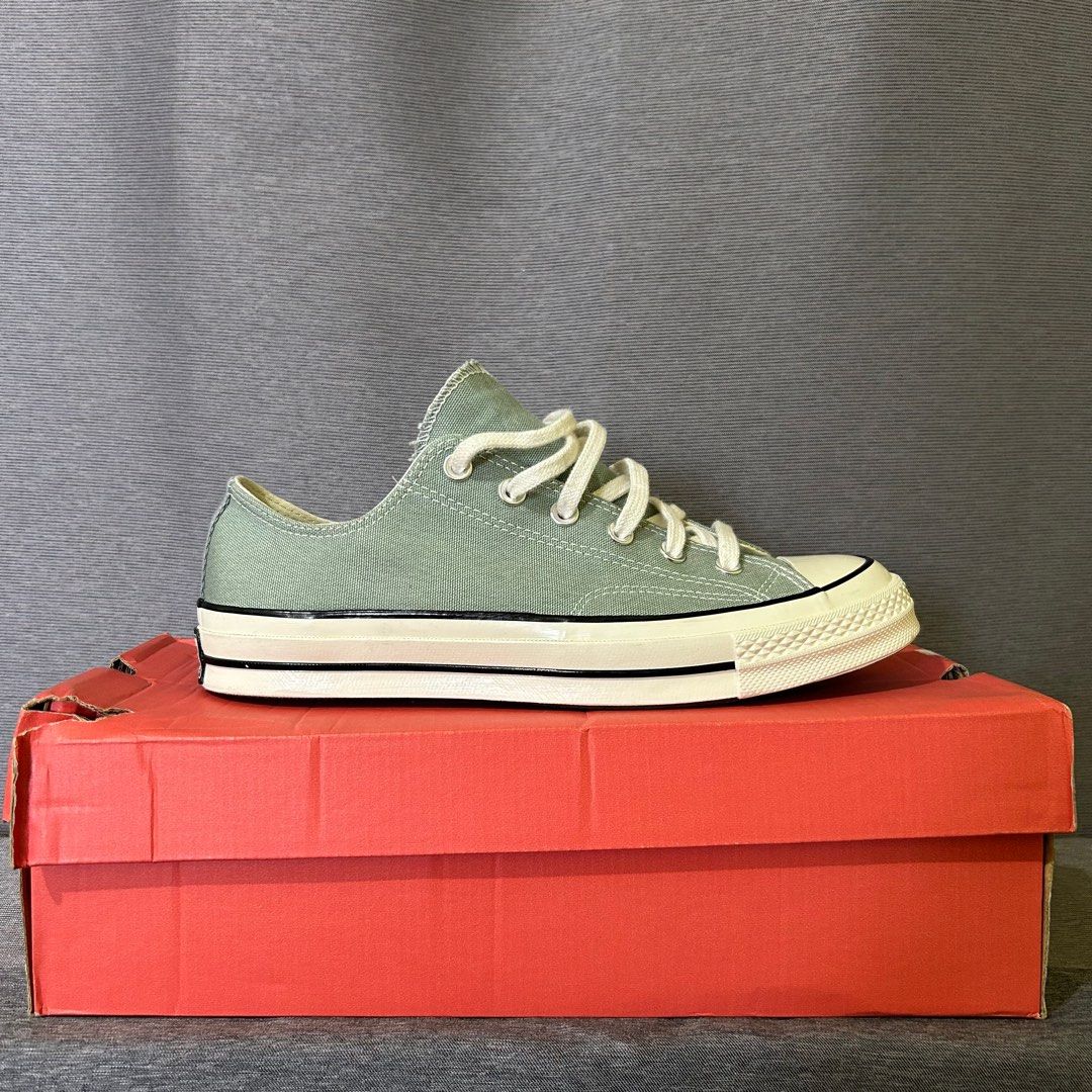 Converse mica top green
