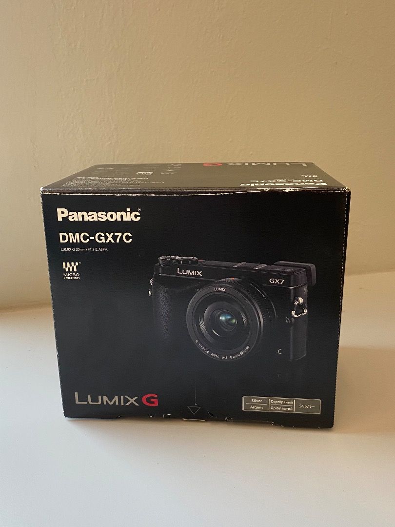 Panasonic Lumix DMCGX7C (Silver), Photography, Cameras on Carousell