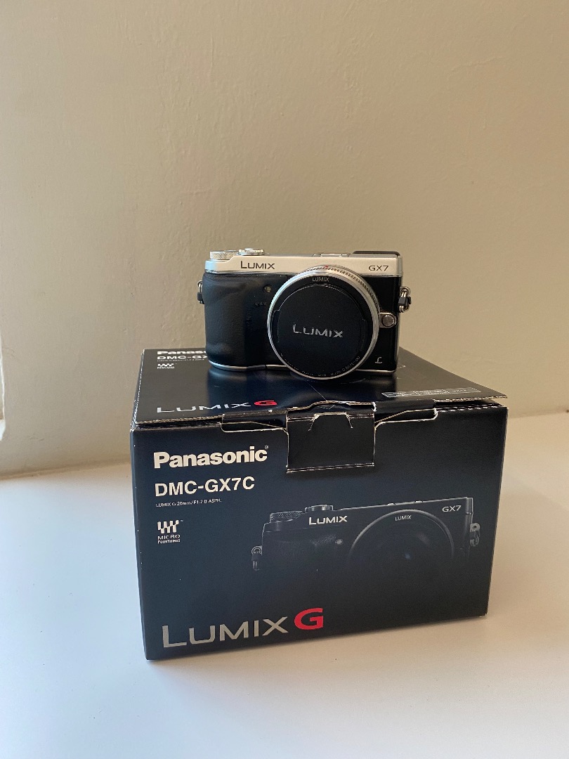 Panasonic Lumix DMCGX7C (Silver), Photography, Cameras on Carousell