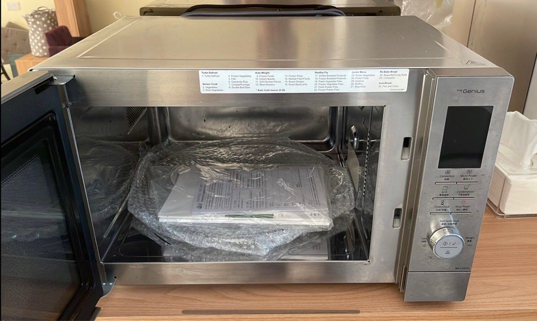 Panasonic NNCD87KS Home Chef 4in1 Microwave Oven with Air Fryer