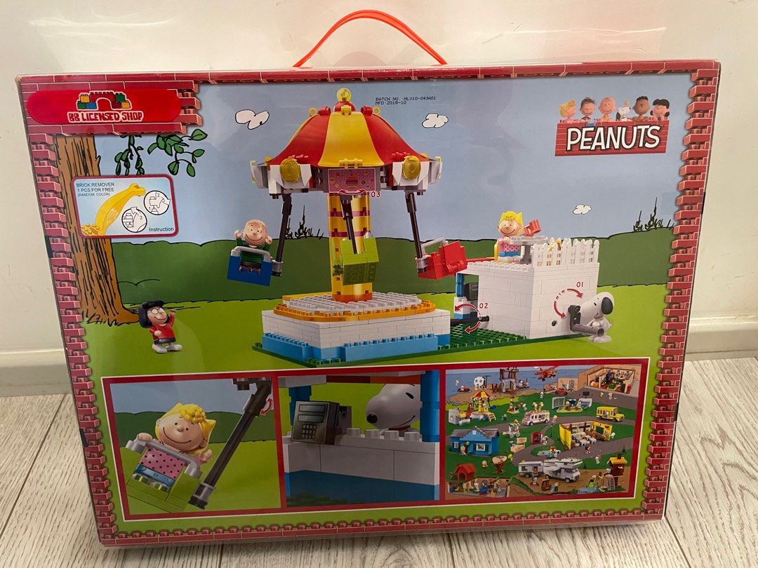 Peanuts Everyday Fun LEGO 514 pcs, 興趣及遊戲, 遊戲類-