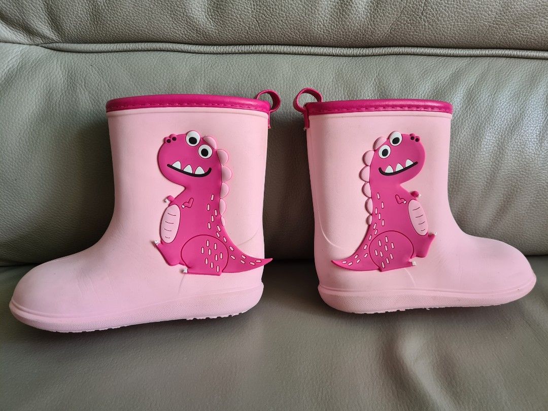 Pink Rain boots 17cm Babies Kids Babies Kids Fashion on