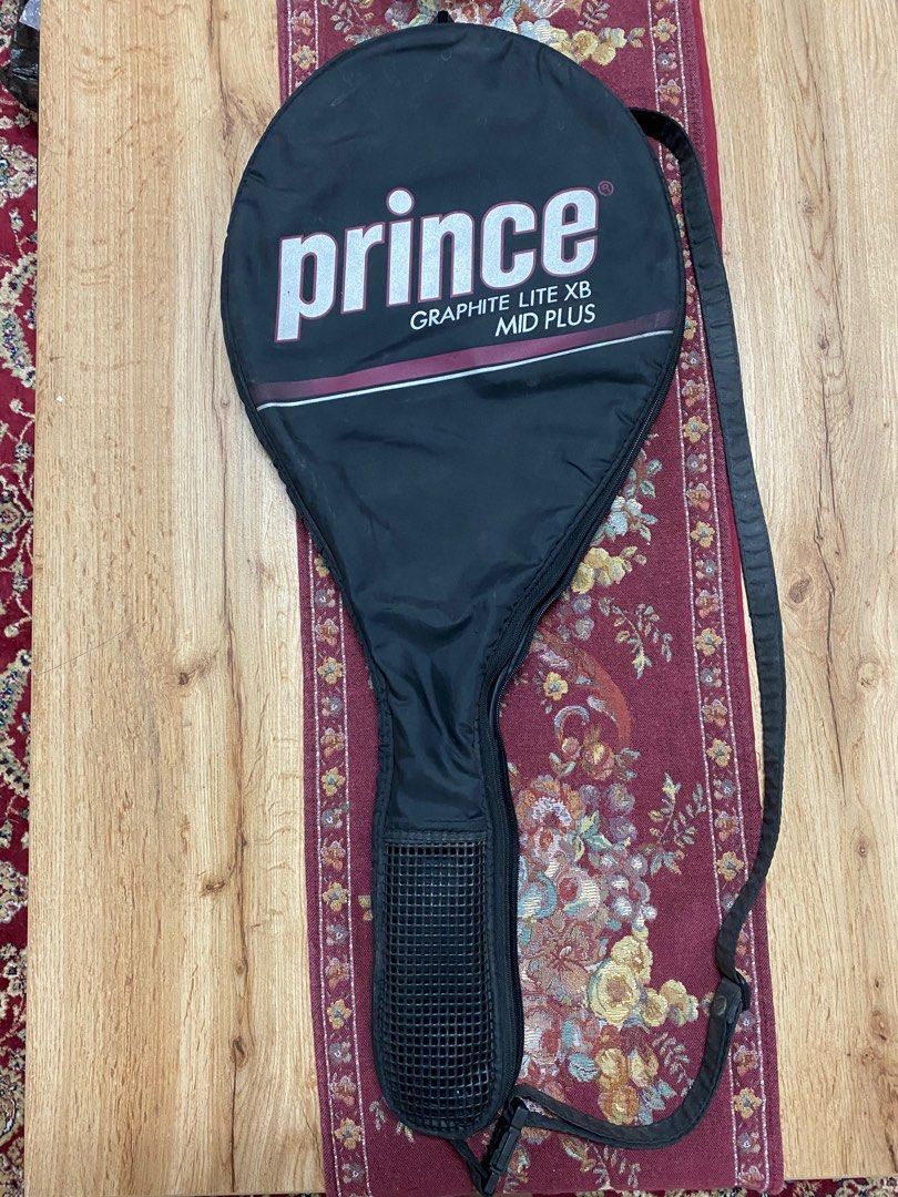 Prince Racket Tennis Graphite Lite XB Mid Plus and Racket Cover, Sports