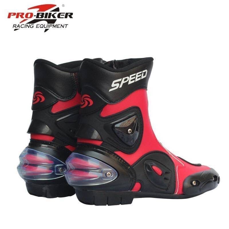 Pro-biker Riding Tribe men's protective motorbike high cut boots