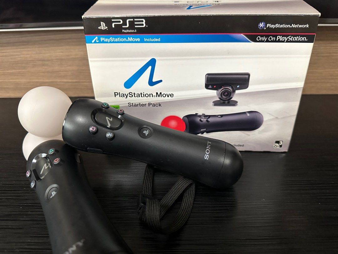 Ps3 Move controller and eye camera, Video Gaming, Gaming Accessories