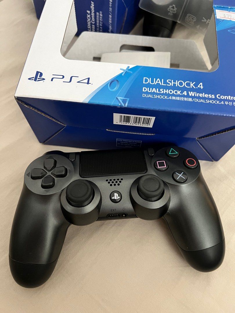 Dark grey top ps4 controller