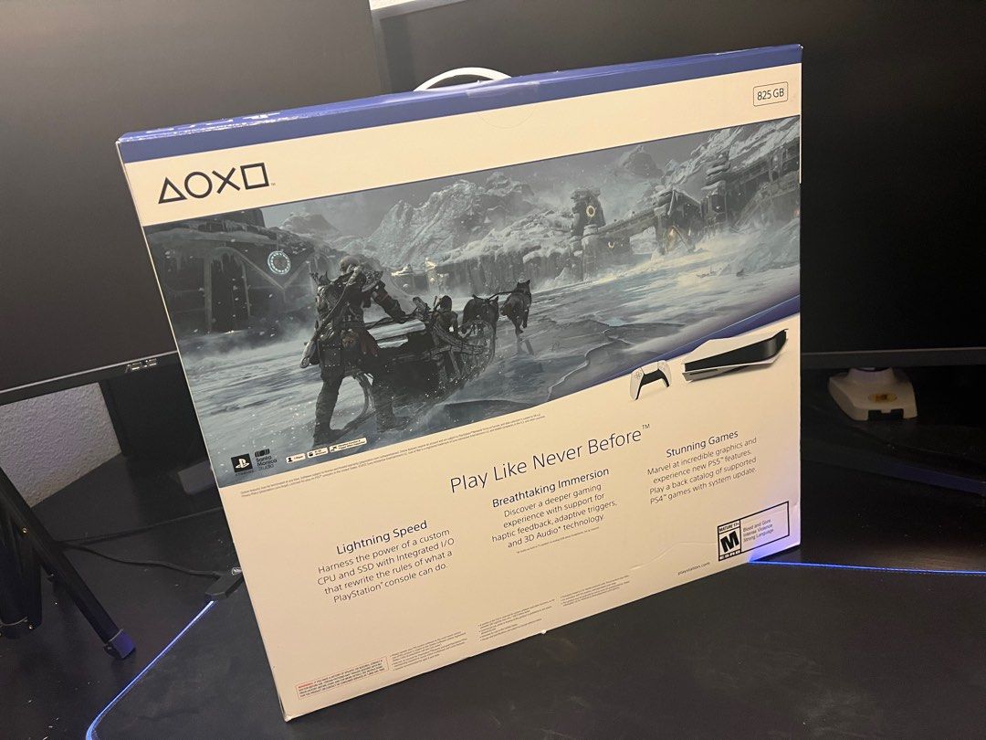 PS5 Disk Version God Of War Ragnarok Bundle, Video Gaming, Video Game