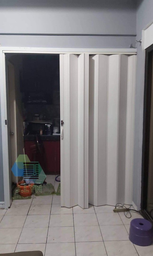 PVC Accordion Folding Door, Furniture & Home Living, Furniture, Other