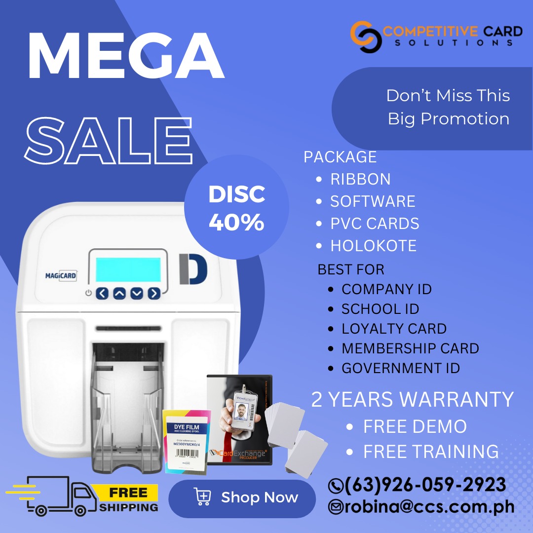 PVC ID CARD PRINTER DUAL SIDED SALE SALE SALE, Computers & Tech ...