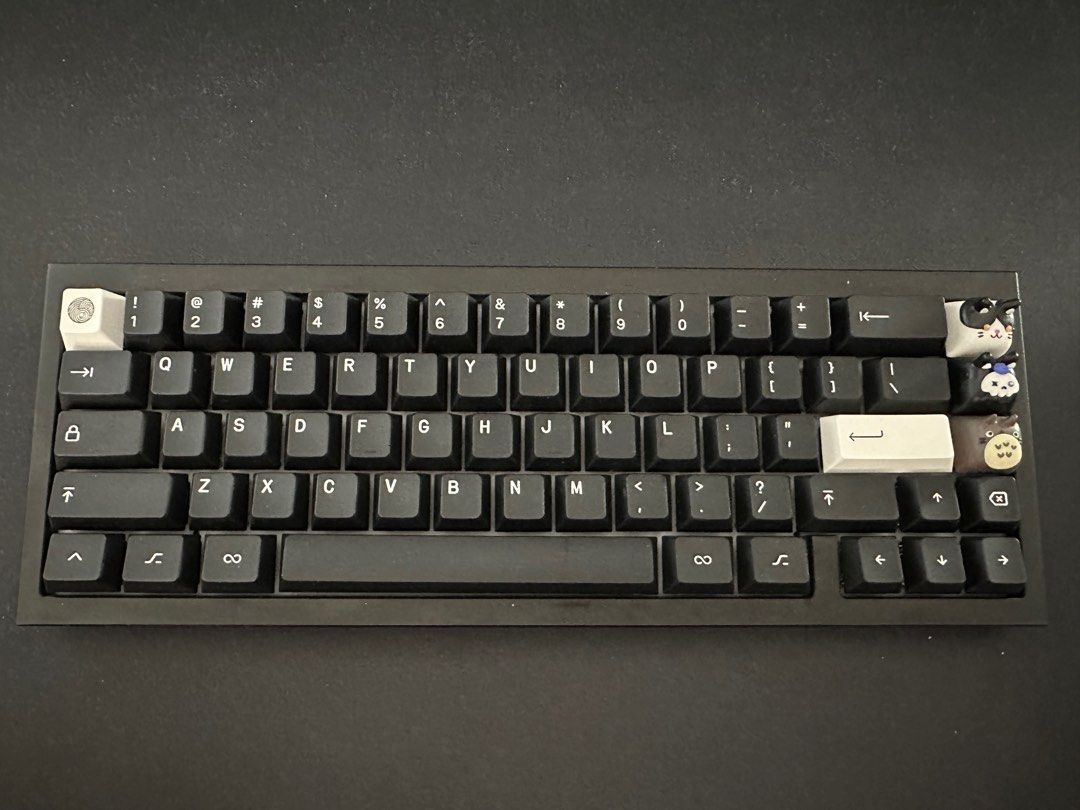 QK65 Black Chroma 自作キーボード ホットスワップ メカニカル | www ...