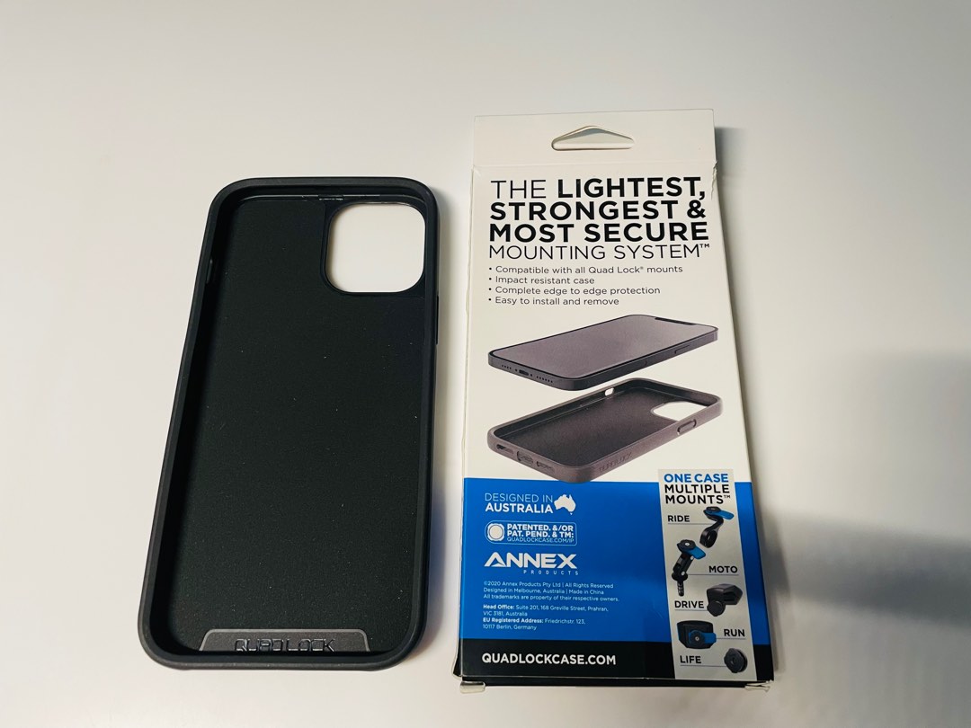 Quad lock iPhone 12 Pro Max Case, Mobile Phones & Gadgets, Mobile