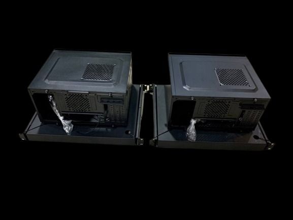 Rack mountable sliding computer case 19in. (Category: Networking) located in Manila. Submitted by jossitems (Listing ID 1199424889, Image 3). Description: Data Cabinet Rack mountable sliding computer case 19in. with sliding handle..