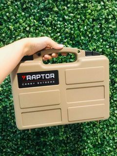 Raptor 308 Desert Portable Hand Gun/Pistol Water/Dust Resistant Hard-case