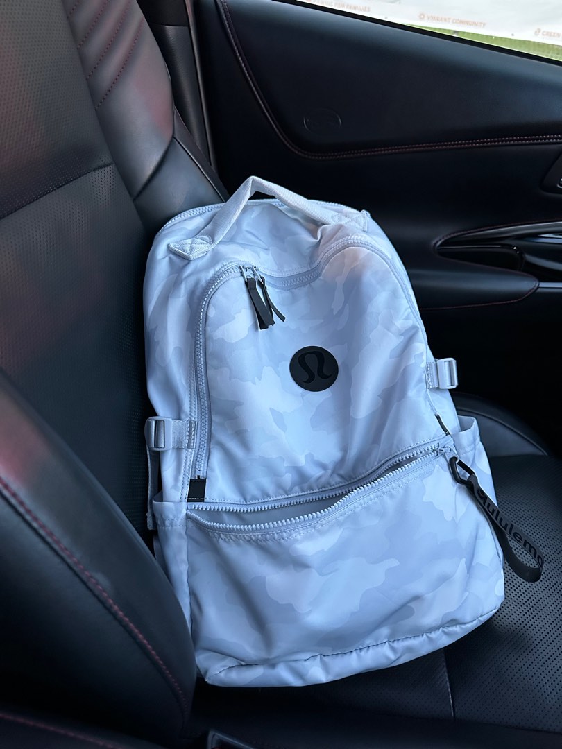 Rare Lululemon camouflage backpack, Women's Fashion, Bags & Wallets, Backpacks on Carousell
