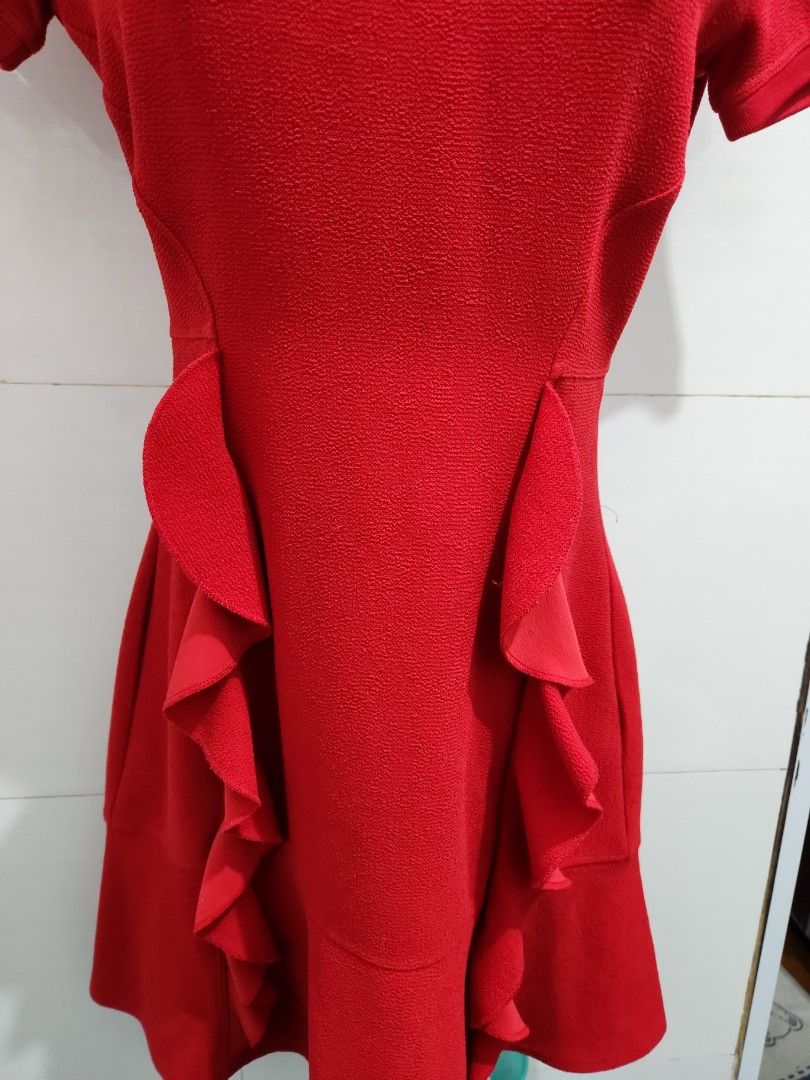 Red Dress Juicy Couture, Women's Fashion, Dresses & Sets, Dresses on  Carousell