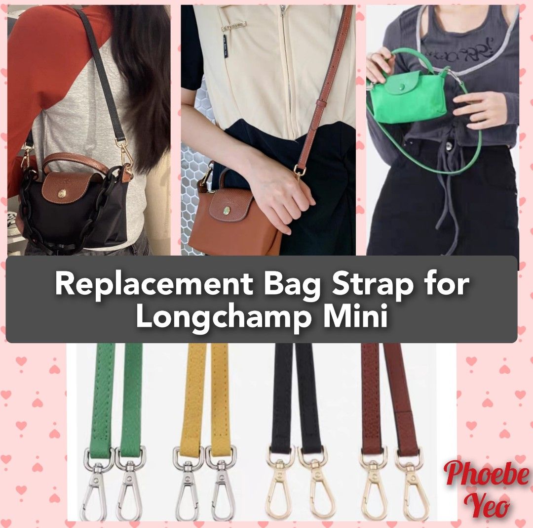HAVREDELUXE Bag Strap For Longchamp Bag Strap Mini Bag Crossbody