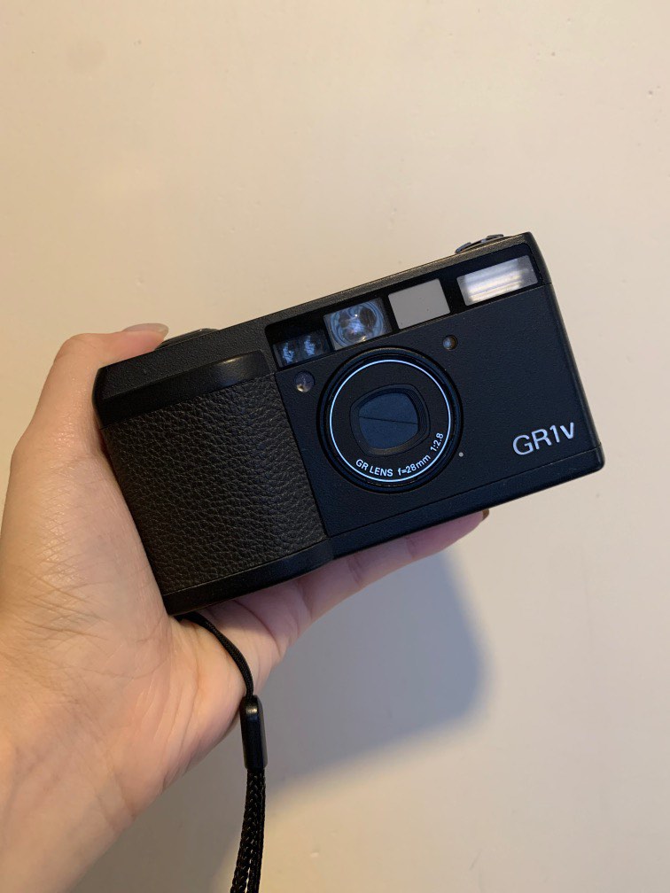 Ricoh GR1V date film camera 菲林相機, 攝影器材, 相機- Carousell