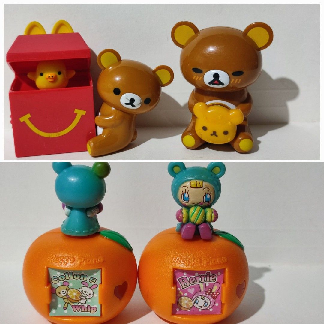 RILLAKUMA & MEZZO PIANO Blue Berrie Toy Set, Hobbies & Toys, Toys