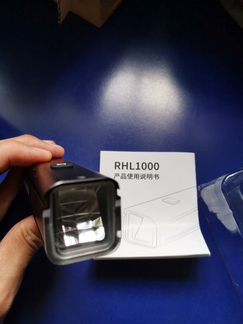 Rockbros RHL-1000 Front Light, Sports Equipment, Bicycles & Parts ...