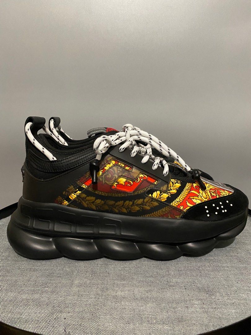 RTP 1 640 VERSACE CHAIN REACTION SNEAKERS