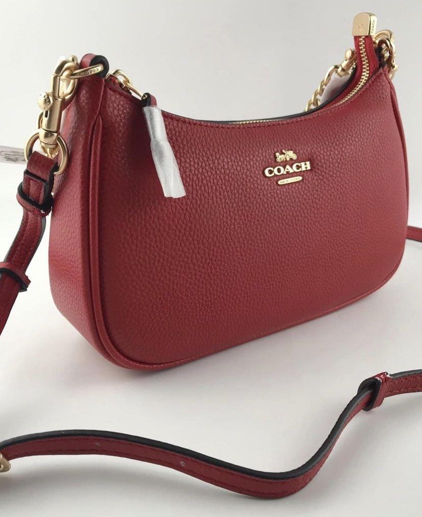 Coach red sling bag outlet