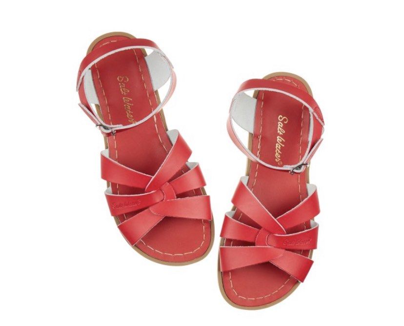 Red sandals outlet size 5