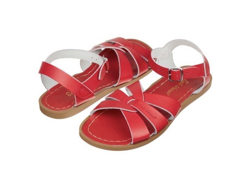 Red sandals size 5 outlet