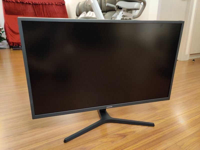 SAMSUNG 32" 4K Monitor Model U32J592UQC, 電腦＆科技, 電腦周邊及配件, 電子屏幕 Carousell