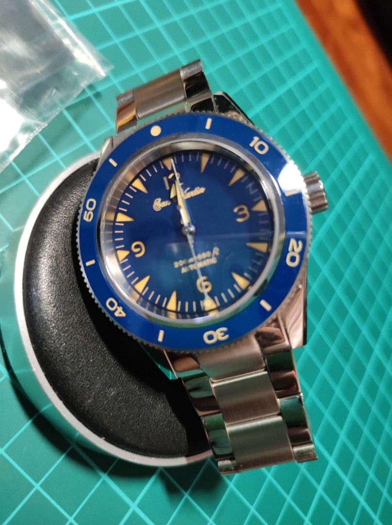 San Martin SN051-G seamaster 300, Men's Fashion, Watches