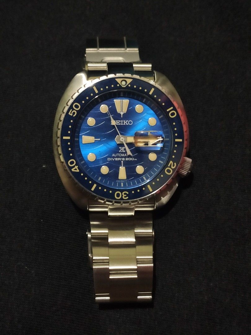 Seiko King Turtle SRPE07 with Strapcode Super O, Men's Fashion, Watches & Accessories, Watches