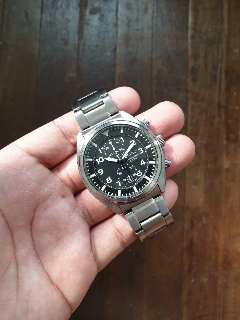 Seiko military chrono snn231p1