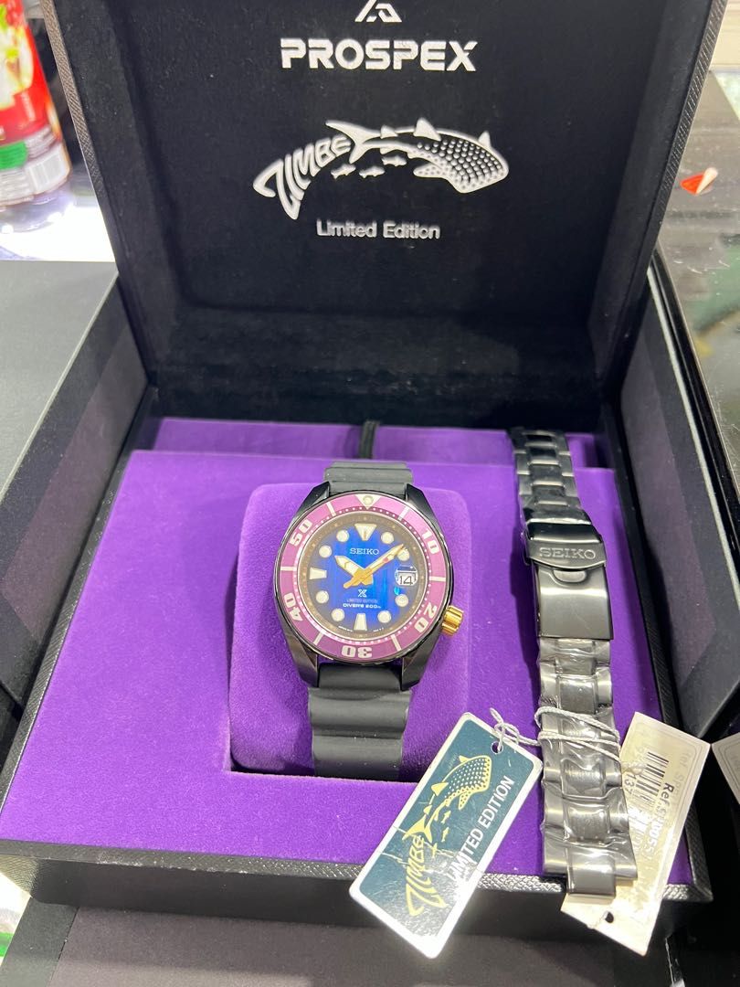 SEIKO PROSPEX SUMO ZIMBE THAILAND LIMITED EDITION 1639 PIECE ONLY MADE IN  JAPAN AUTOMATIC DIVERS 200M SPB055J1, Men's Fashion, Watches & Accessories,  Watches on Carousell